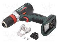 Drill/driver; Operating modes: drilling,screwdriving; 1,5÷13mm METABO