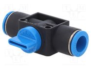 Shutoff valve; -0.95÷10bar; 840l/min; Øout: 12mm; Øin: 12mm; 0÷60°C FESTO