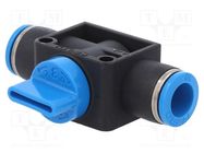 Shutoff valve; -0.95÷10bar; 780l/min; Øout: 10mm; Øin: 10mm; 0÷60°C FESTO