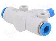 Throttle valve; 0÷10bar; NBR caoutchouc; 430l/min; Øout: 6mm FESTO