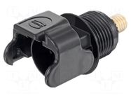 Connector: DC supply; socket; male; 1.5kV; PIN: 1; screw; black; 200A HARTING