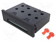 Inductance charger; black; 5W; Mounting: push-in; W: 188mm; H: 51mm 4CARMEDIA