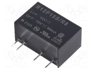 Converter: DC/DC; 1W; Uin: 10.8÷13.2VDC; Uout: 15VDC; Iout: 66mA RECOM