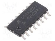 IC: analog switch; SPST-NO; Ch: 4; SO16; -15÷15V; tube VISHAY