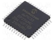 IC: dsPIC microcontroller; 256kB; 32kBSRAM; TQFP44; DSPIC; 0.8mm MICROCHIP TECHNOLOGY