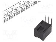 Switch: detecting; Pos: 2; SPST; 0.02A/20VDC; black; 5Ω; THT; 45° E-SWITCH