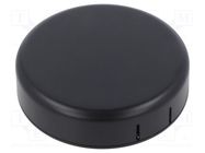 Enclosure: for alarms; Z: 20.3mm; ABS; black; Series: 1551SNAP; IP30 