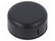 Enclosure: for alarms; Z: 20.3mm; ABS; black; Series: 1551SNAP; IP30 