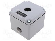 Enclosure: for remote controller; IP65; X: 92mm; Y: 92mm; Z: 86mm 