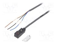 Sensor: inductive; 2.5mm; PNP / NO; Usup: 10÷30VDC; 50mA; lead 1m 