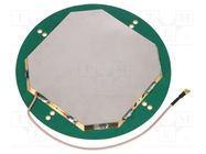 Antenna; Galileo,GNSS,GPS,high accuracy; 40dBi; RHCP; -40÷85°C 