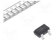 Transistor: PNP; bipolar; 65V; 0.1A; 0.3W; SC70,SOT323 ONSEMI