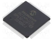 IC: PIC microcontroller; 256kB; SMD; TQFP100; PIC24; 16kBSRAM MICROCHIP TECHNOLOGY