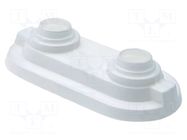 Masking rosette; H: 22mm; L: 100mm; W: 50mm HUMMEL