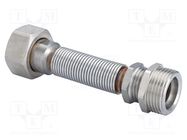 Clamp threaded connection; Ext.thread: G 3/8" 