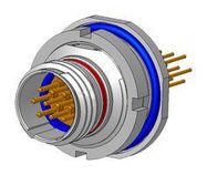 CIRCULAR CONNECTOR, RCPT, 19POS, JAM NUT