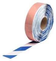 FLOOR MARKING TAPE, 2" X 100FT, BLU/WHT