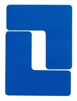 FLOOR MARKING TAPE, 2" X 5", BLUE