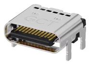 USB CONN, 3.2 TYPE C R-A RCPT, 24P, TH