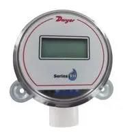 DUCT MOUNT 2% RH/TEMPERATURE TRANSMITTER, 4-20 MA RH OUTPUT AND 4-20 MA TEMPERATURE OUTPUT, WITH LCD.