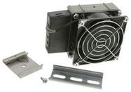 FAN HEATER, 150W, -49 TO 158 DEG F, 120V