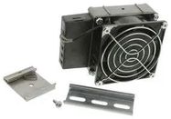 FAN HEATER, 150W, -49 TO 158 DEG F, 120V