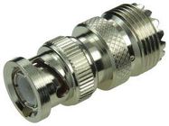 RF/COAXIAL ADAPTER, BNC PLUG-UHF JACK