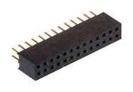 CONNECTOR, RCPT, 26POS, 2ROW, 1.27MM