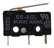 MICROSWITCH, SPST, 5A, 125VAC, 50GF