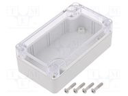 Enclosure: multipurpose; X: 65mm; Y: 115mm; Z: 40mm; polycarbonate GAINTA