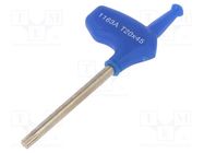 Wrench; Torx®; TX20; Overall len: 84mm; Working part len: 45mm KING TONY