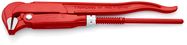 KNIPEX 83 10 010 Pipe Wrench 90° red powder-coated 310 mm