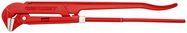 KNIPEX 83 10 030 Pipe Wrench 90° red powder-coated 650 mm