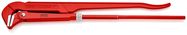 KNIPEX 83 10 040 Pipe Wrench 90° red powder-coated 750 mm