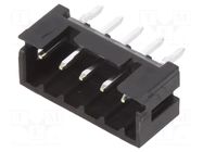 Connector: wire-wire/PCB; socket; male; PIN: 5; SignalBee; straight HIROSE