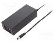 Power supply: switching; 12VDC; 5A; Out: 5,5/2,1; 60W; 90÷264VAC ESPE