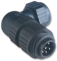 CONNECTOR, CIRCULAR, 6+PE WAY