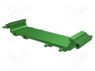 Enclosure base; green; 22mm ITALTRONIC