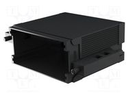 Enclosure: enclosure base; X: 72mm; Y: 36mm; Z: 57mm; PPO; black ITALTRONIC