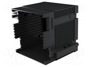 Enclosure: enclosure base; X: 72mm; Y: 72mm; Z: 57mm; PPO; black ITALTRONIC