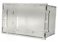 Enclosure: junction box; X: 44mm; Y: 66.5mm; Z: 29.7mm; transparent ITALTRONIC