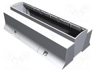 Enclosure: for DIN rail mounting; Y: 110mm; X: 213mm; Z: 62mm; grey ITALTRONIC