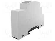 Enclosure: for DIN rail mounting; Y: 88.2mm; X: 18mm; Z: 62mm; grey ITALTRONIC