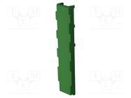 Stopper; 17.5 Railbox Vertical & Multilevel; green ITALTRONIC