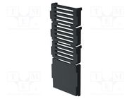 Stopper; 35 Railbox Multilevel; dark grey ITALTRONIC