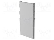 Stopper; 45 Railbox Multilevel; grey ITALTRONIC