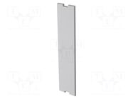 Internal panel; 22.5 Railbox Compact Vertical; grey ITALTRONIC