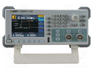 Generator: arbitrary, function; 10MHz; LCD 4,3"; 480x320; Ch: 2 OWON