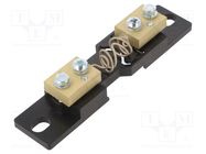 Current shunt; 1A; Class: 0.2; 60mV; for DIN rail mounting LUMEL