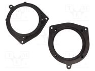 Speaker frame; 130mm; Toyota; Toyota Avensis (T25) 2003->2009 4CARMEDIA